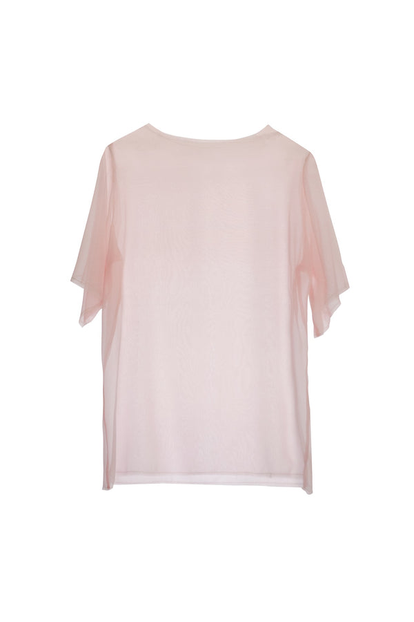 Top Pink Silk